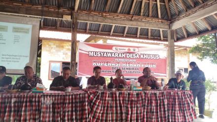 MUSYAWARAH DESA KHUSUS PEMBENTUKAN KOPERASI MERAH PUTIH DESA SEMBIRAN